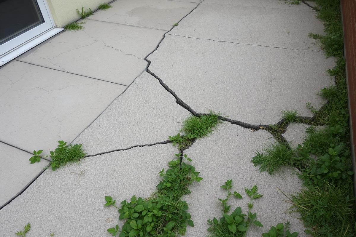Modern natuursteen terras — voor